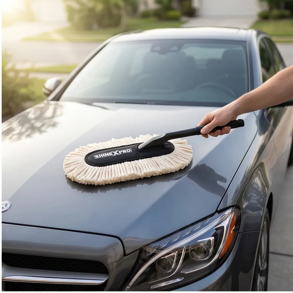 Scratch-Free Wax-Coated Car Duster
