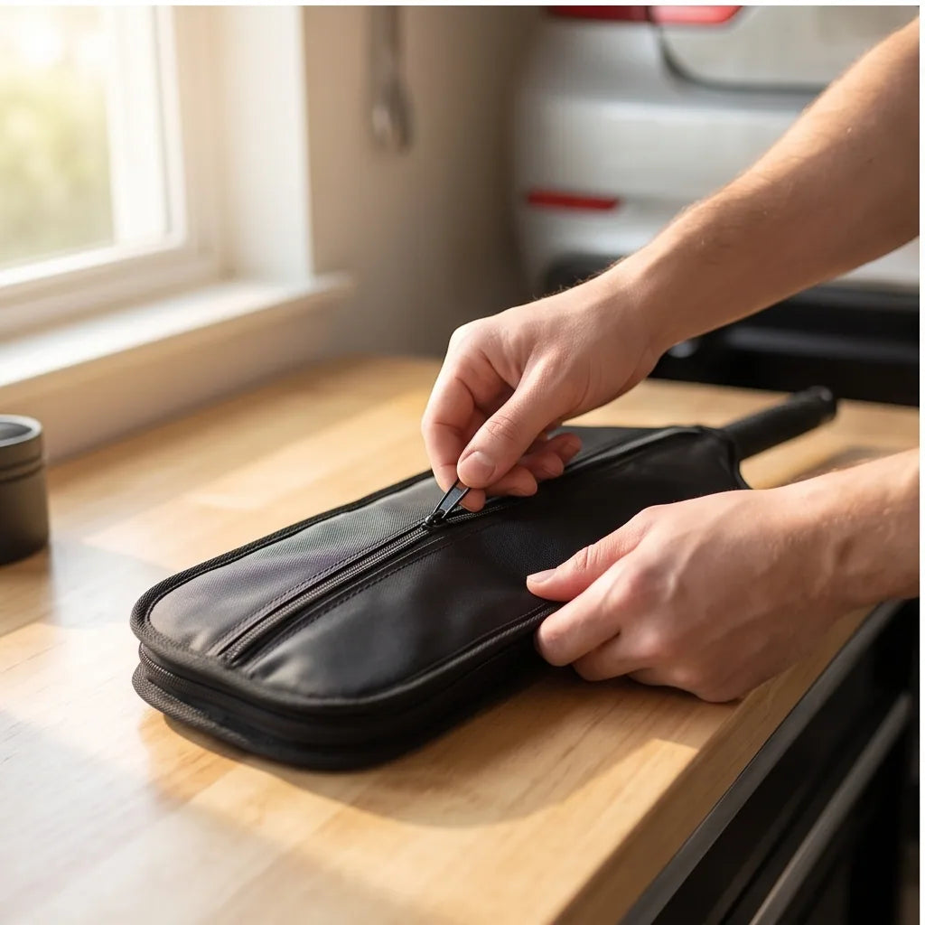 Scratch-Free Wax-Coated Car Duster