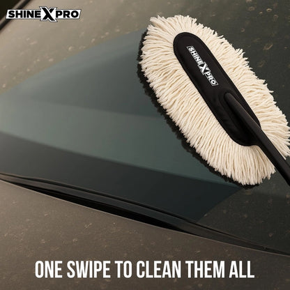 Scratch-Free Wax-Coated Car Duster
