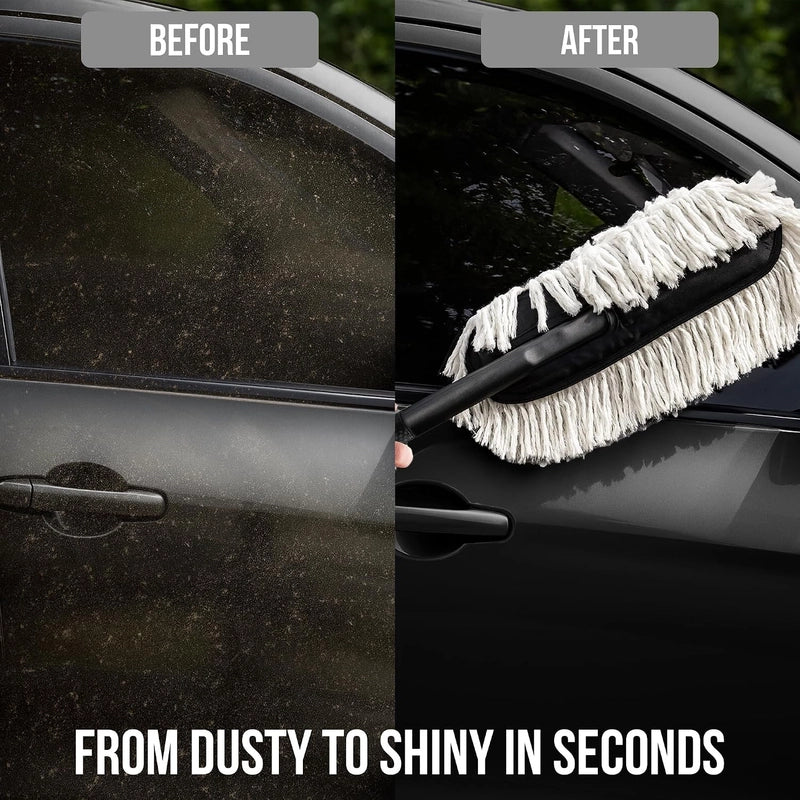 Scratch-Free Wax-Coated Car Duster