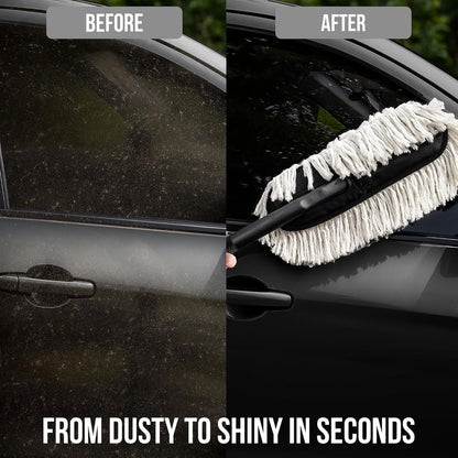 Scratch-Free Wax-Coated Car Duster