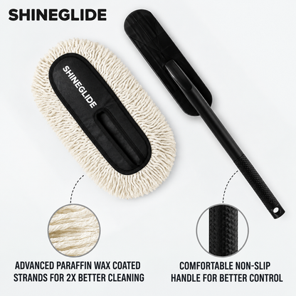 Scratch-Free Wax-Coated Car Duster