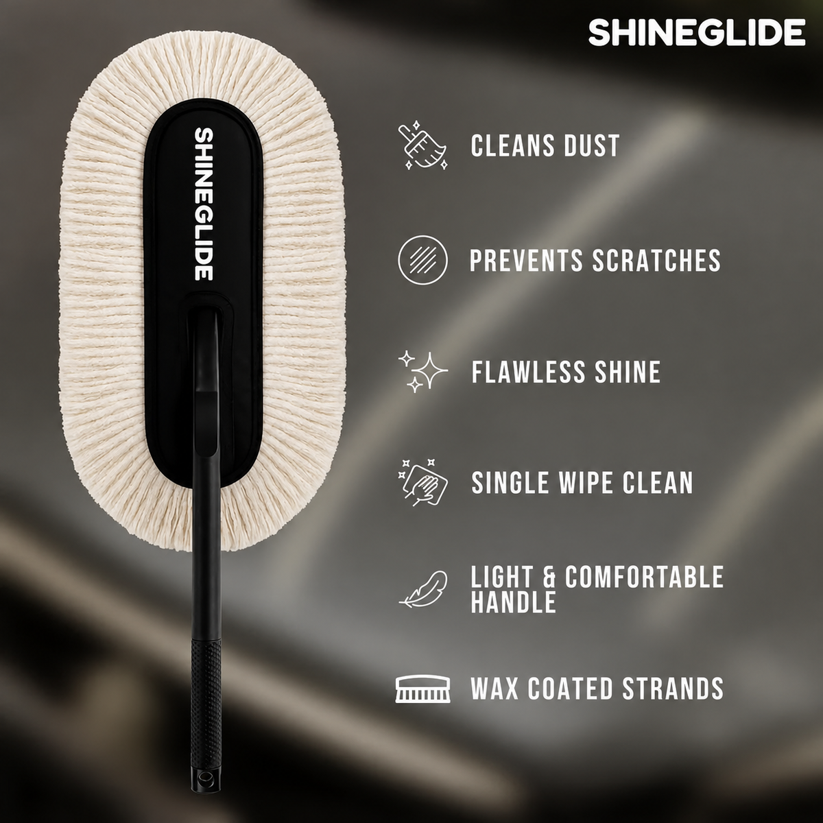 Scratch-Free Wax-Coated Car Duster